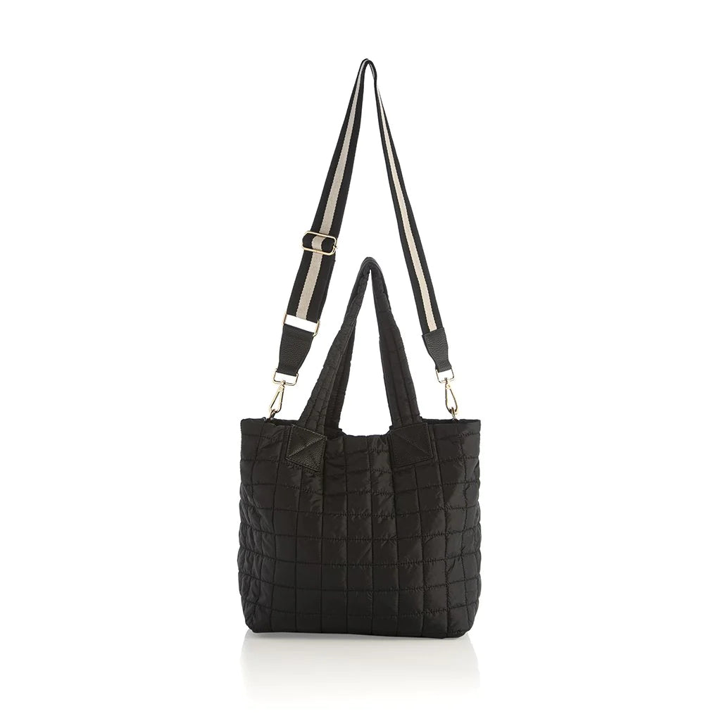 Ezra Quilted Tote Bag
