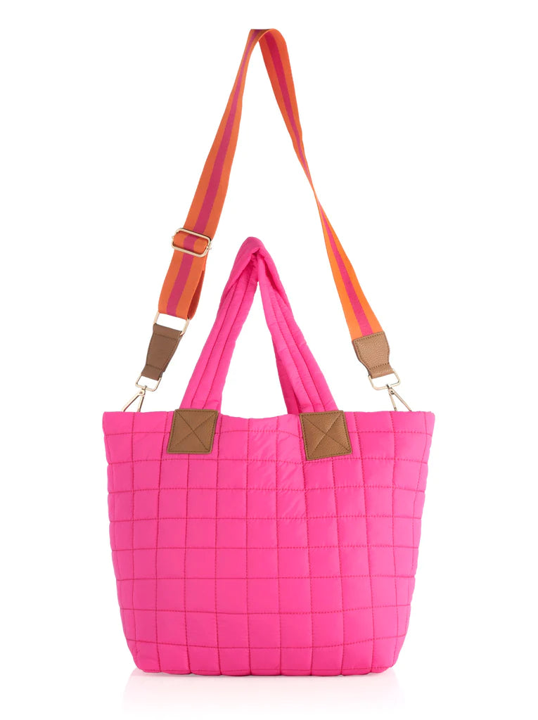 Ezra Quilted Tote Bag