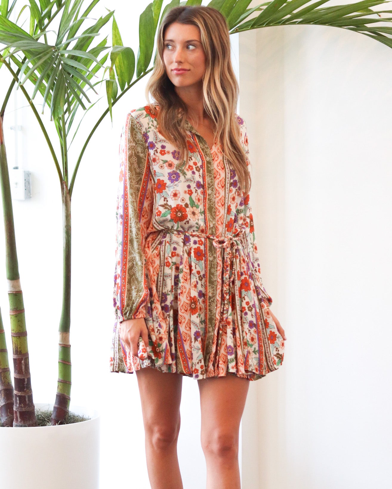 Sienna Collared Mini Dress
