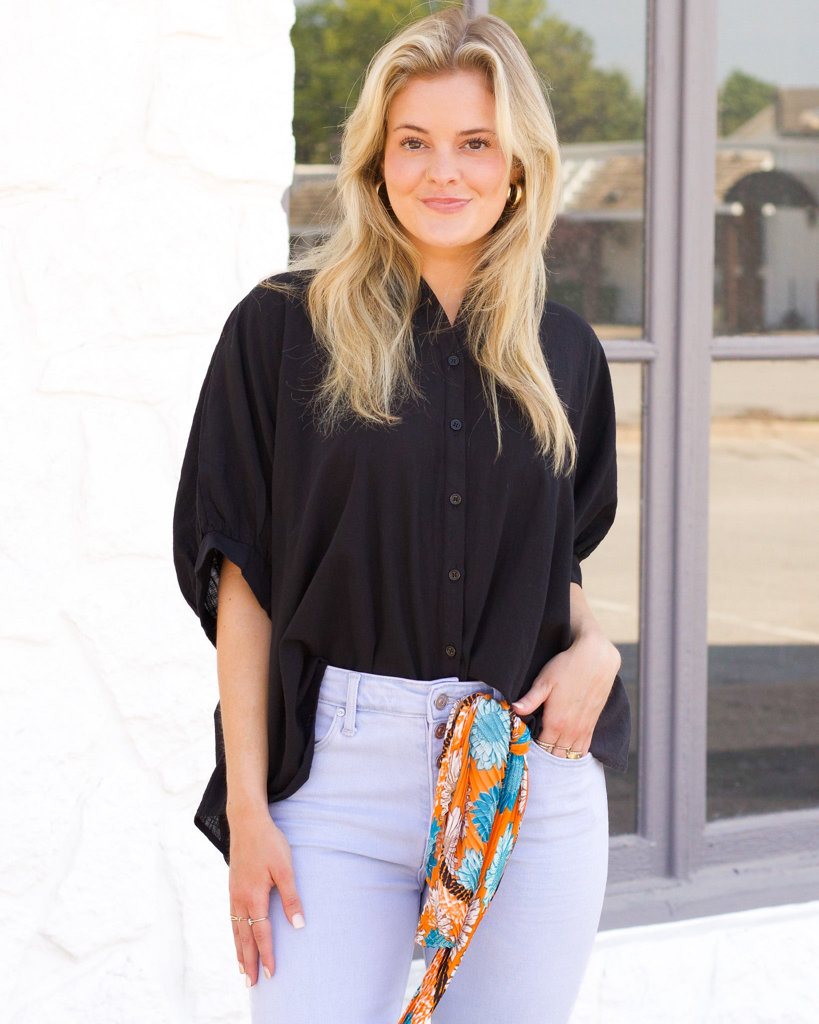 Oversized Button Down
