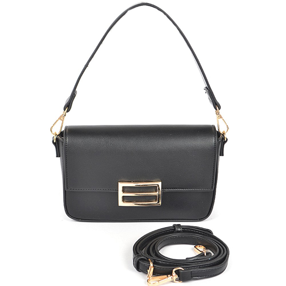 Gold Buckle Belt Bag