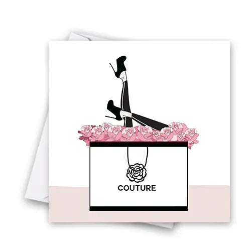 Head Over Heels Greeting Card