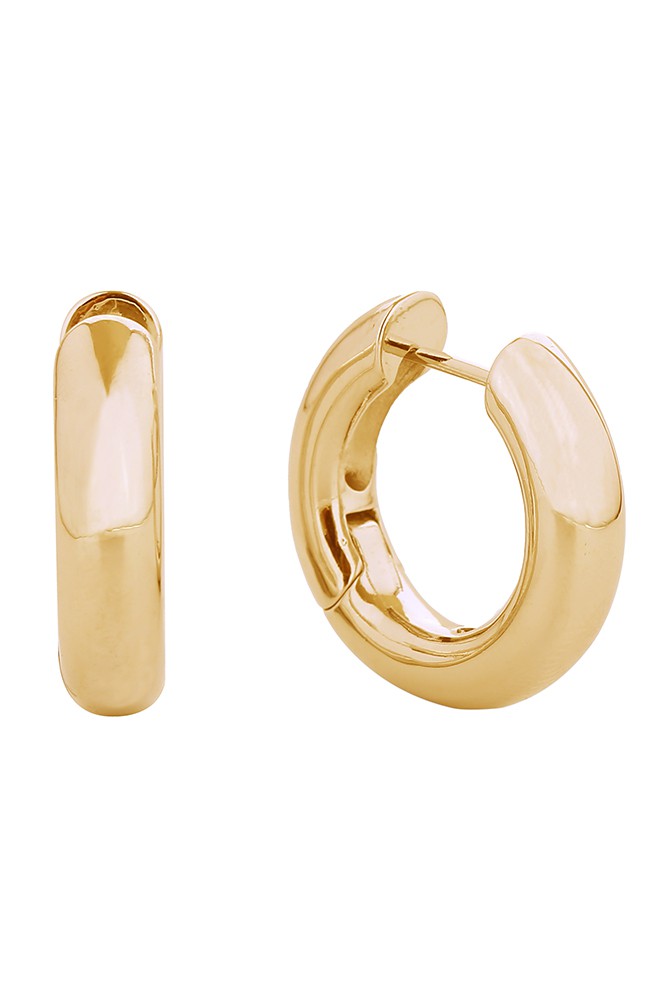 Chunky Gold Closed Hoop