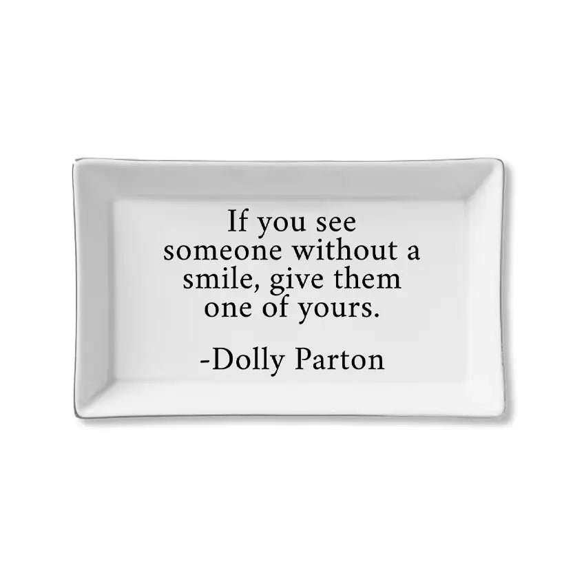 Dolly Parton Ceramic Tray