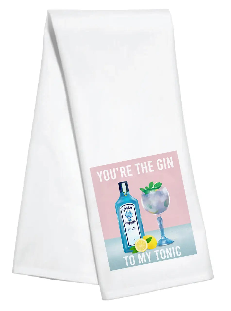 Gin To My Tonic Kitchen Towel
