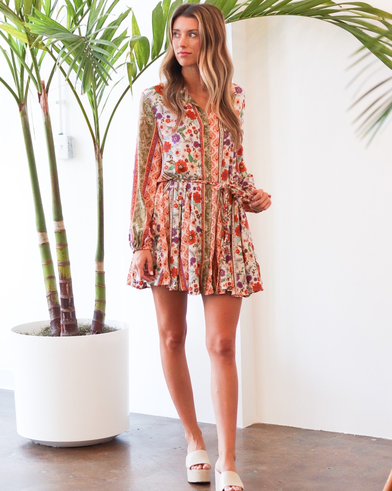 Sienna Collared Mini Dress