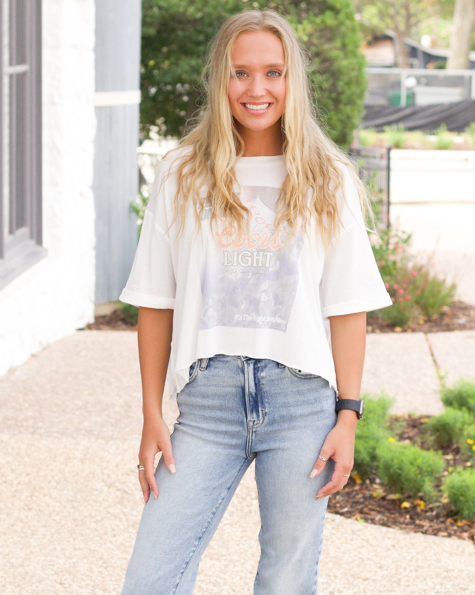 Perfect On Ice Cropped Tee