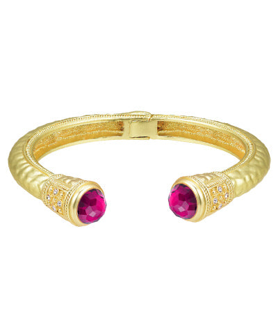 Fuchsia Cuff Bracelet