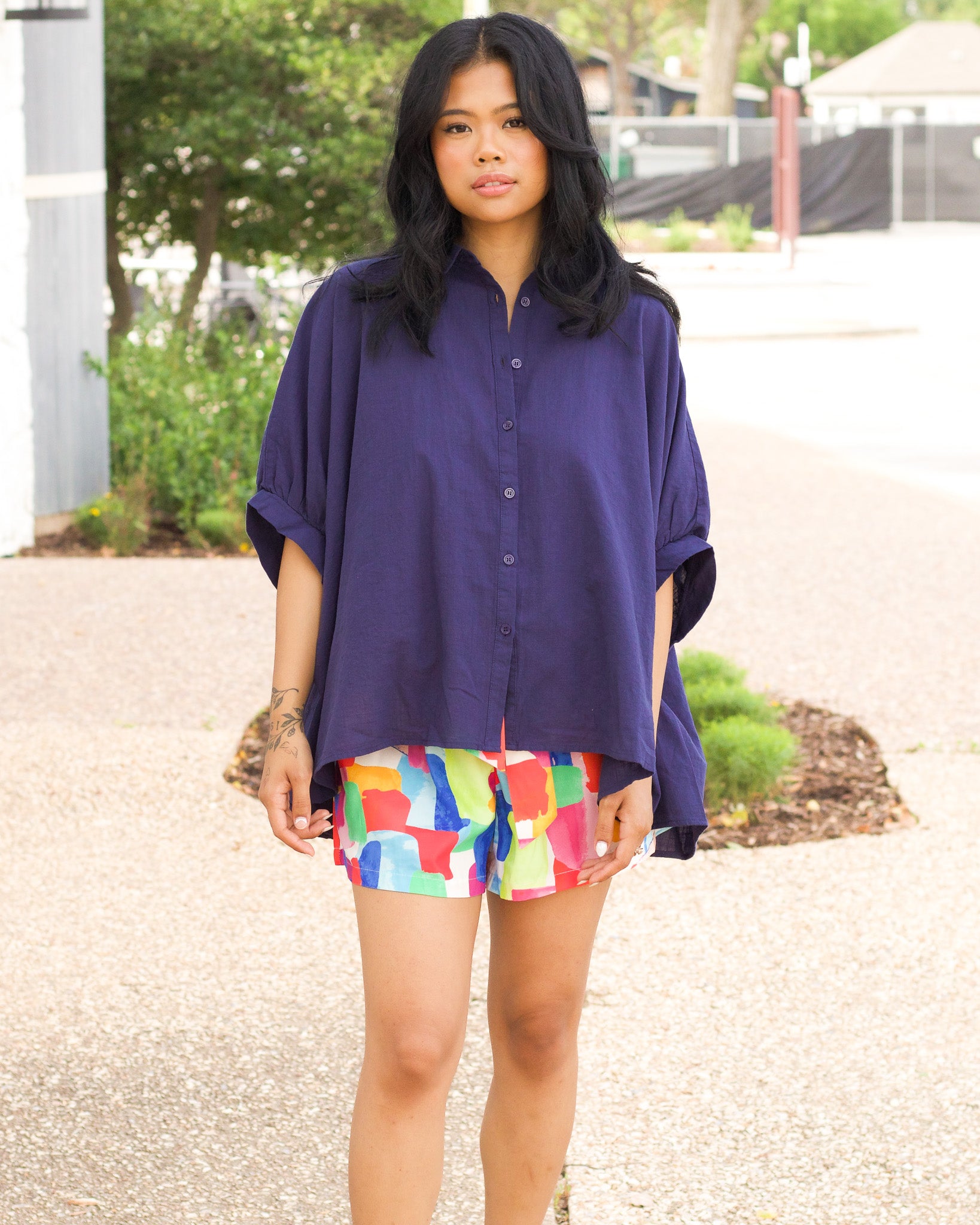 Oversized Button Down