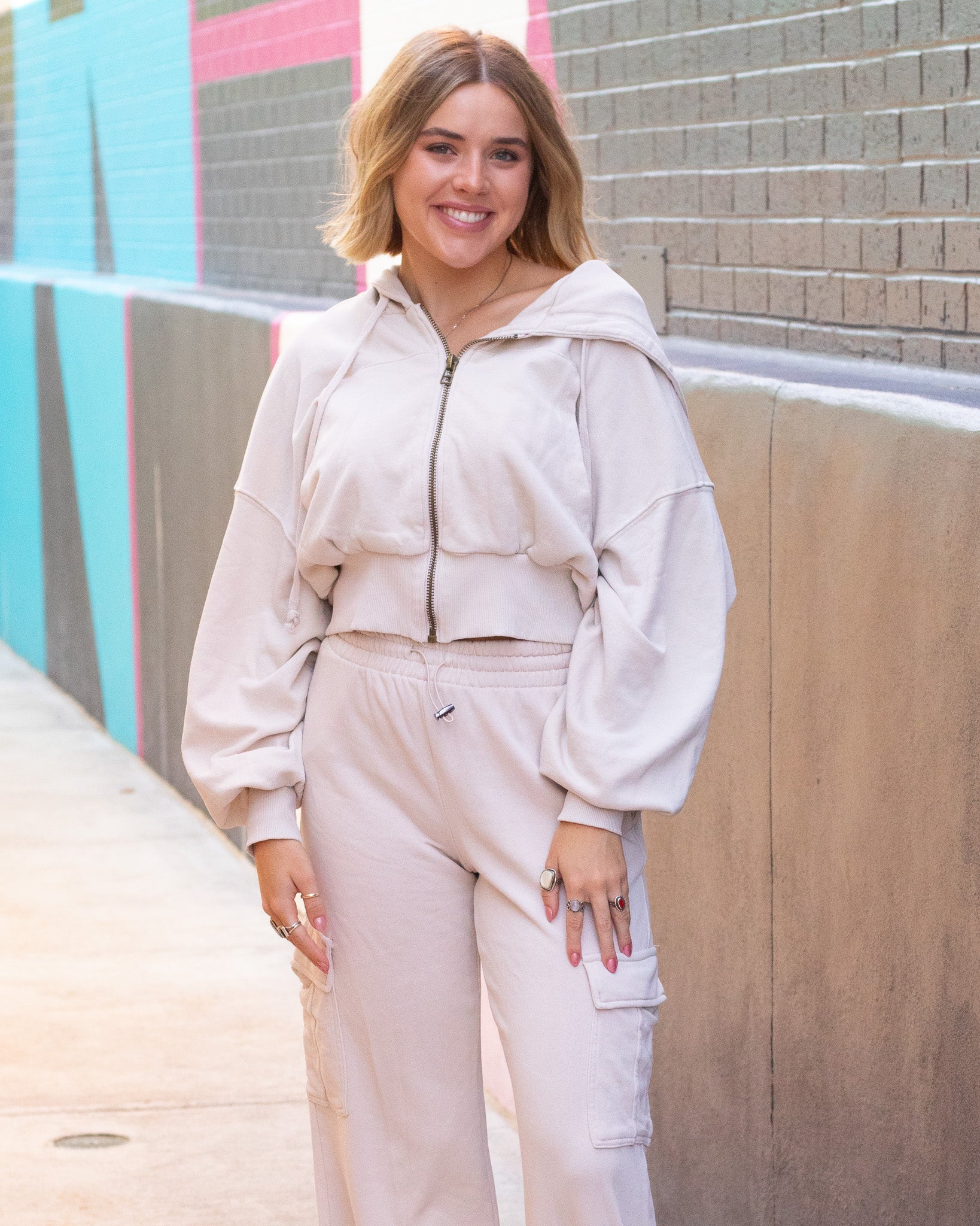 Butter Zip-Up Hoodie
