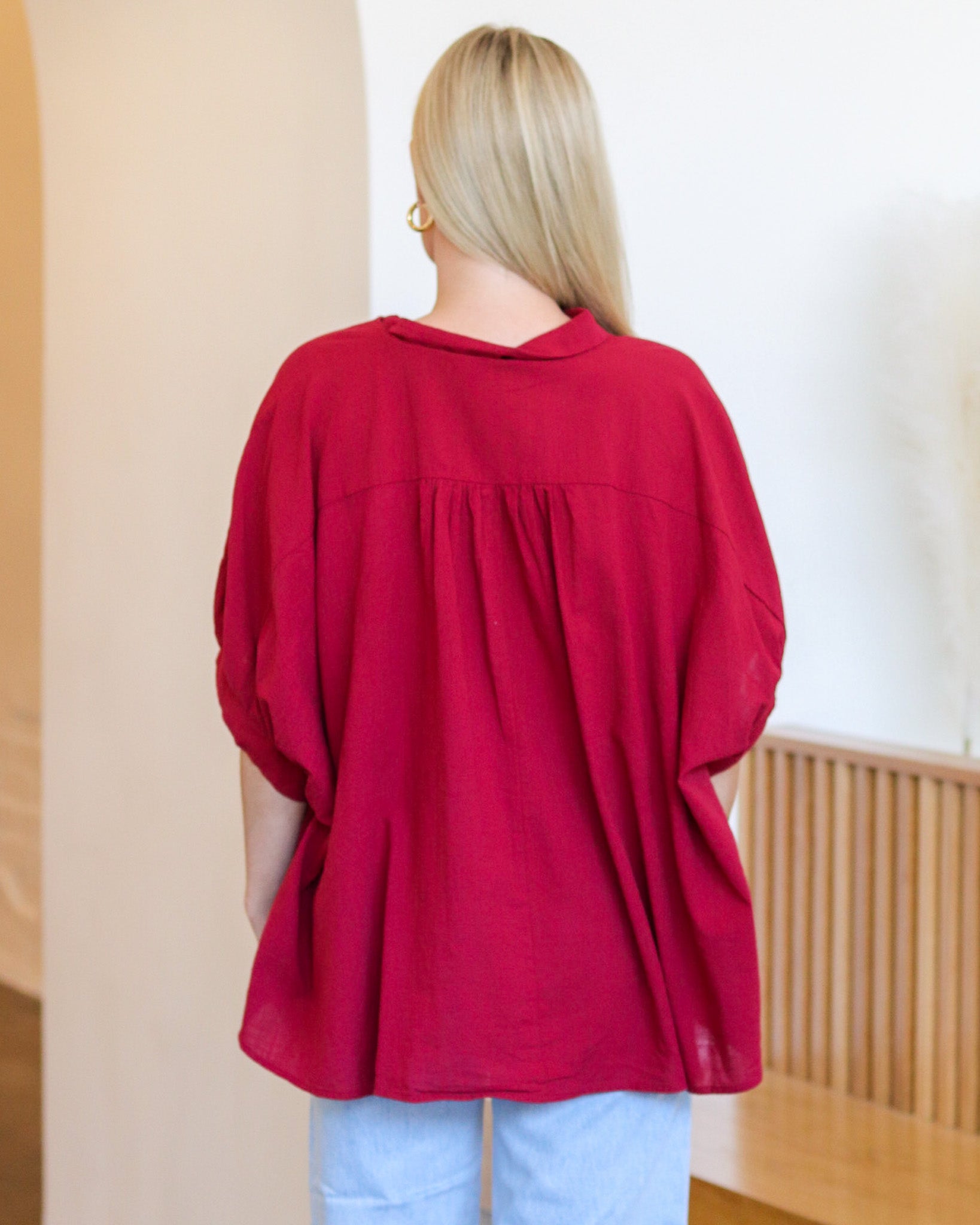 Oversized Button Down