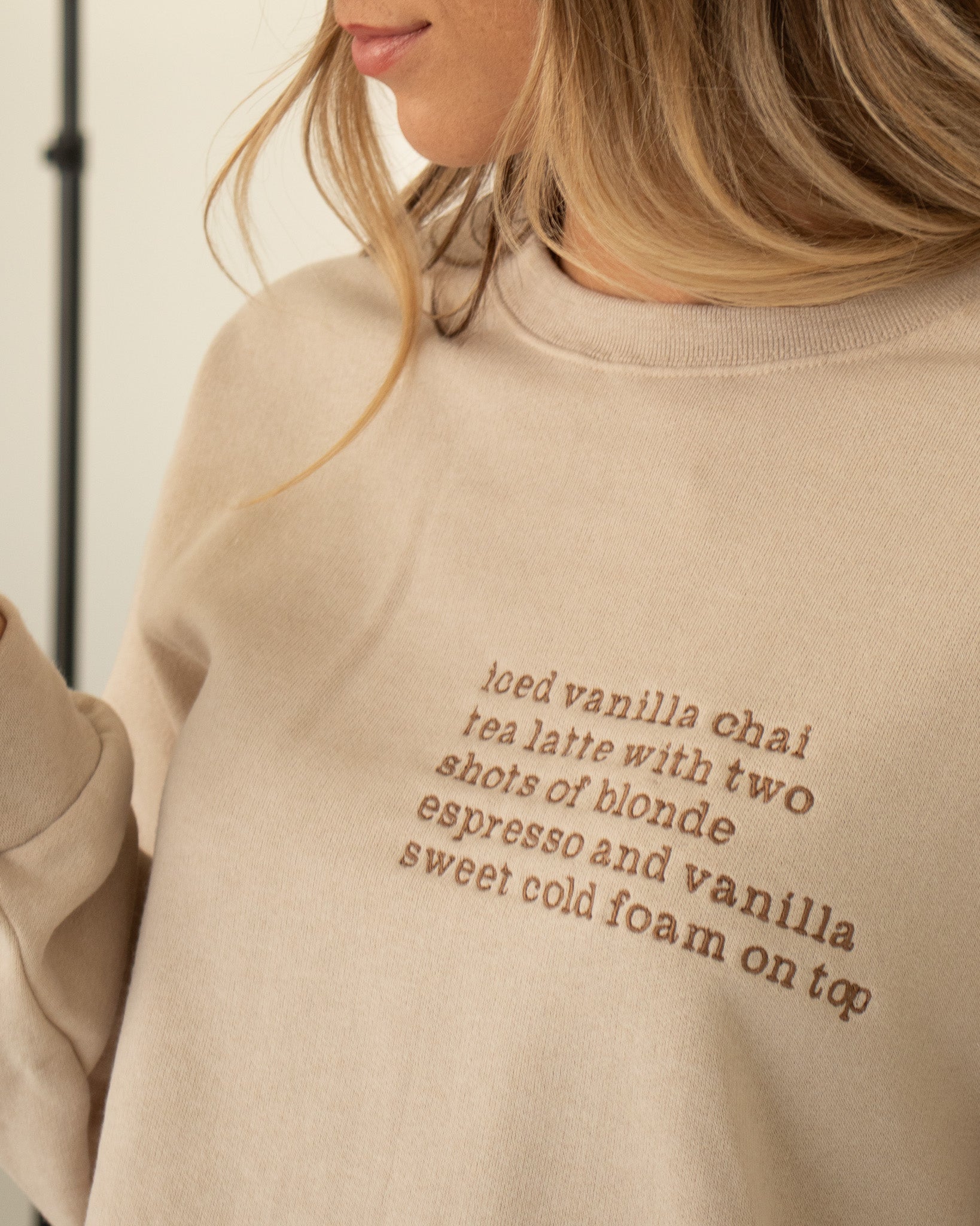Iced Vanilla Chai Pullover