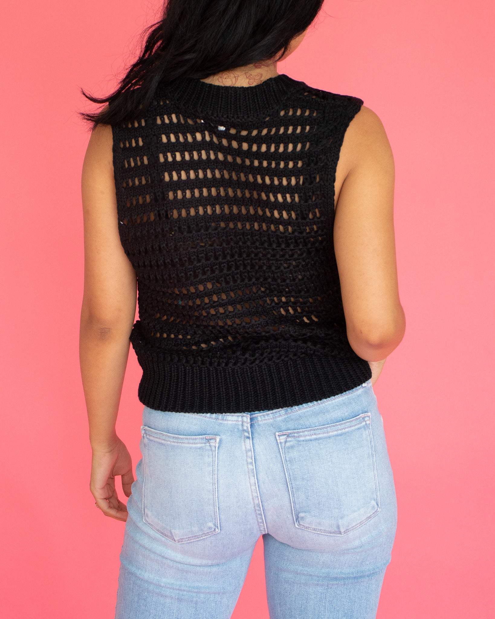 Open Spaces Crochet Vest