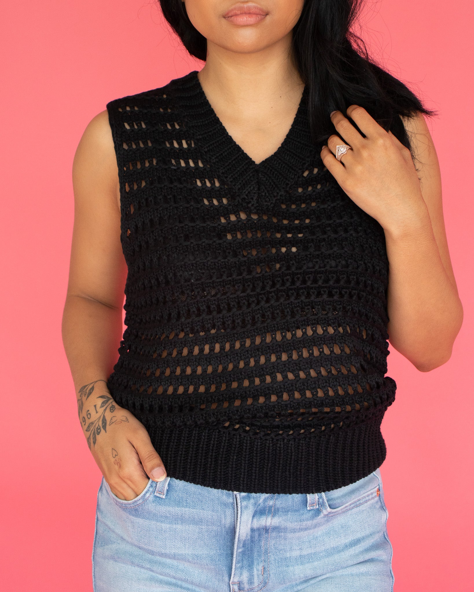 Open Spaces Crochet Vest