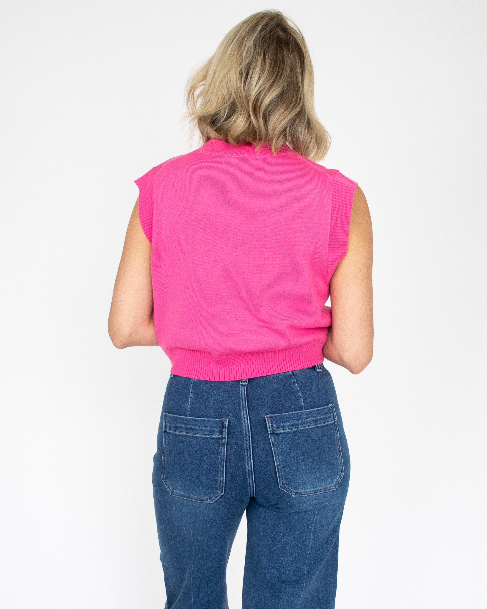 Melissa Sleeveless Sweater