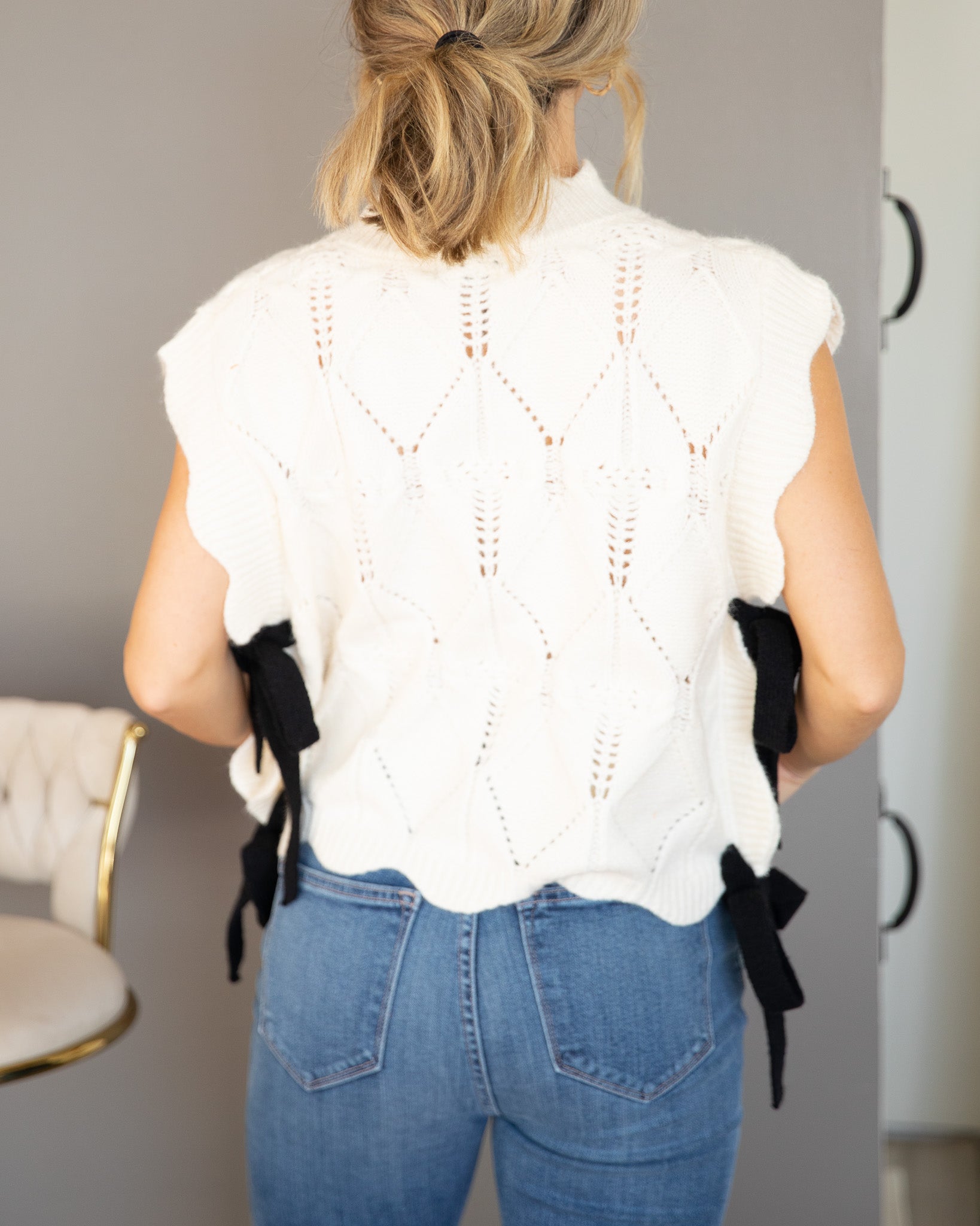 Laced Together Knit Sweater