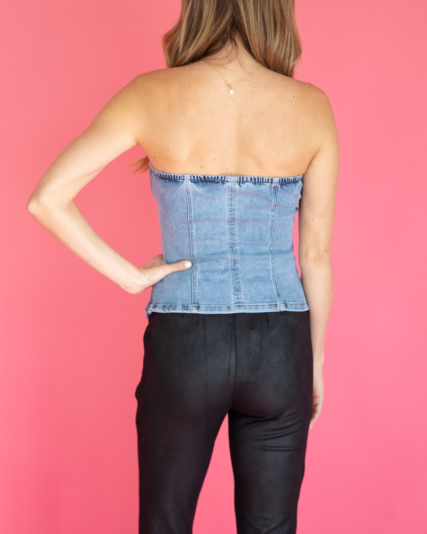 Britney Moment Denim Corset
