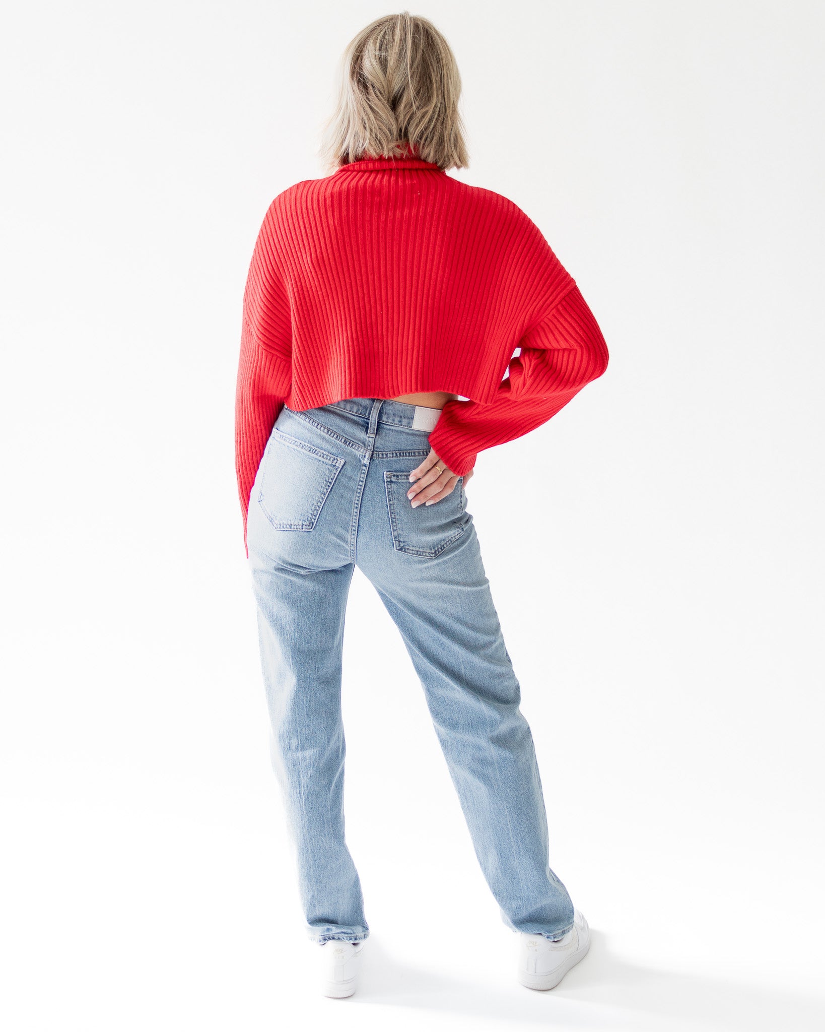 Cassie Super High Rise Straight