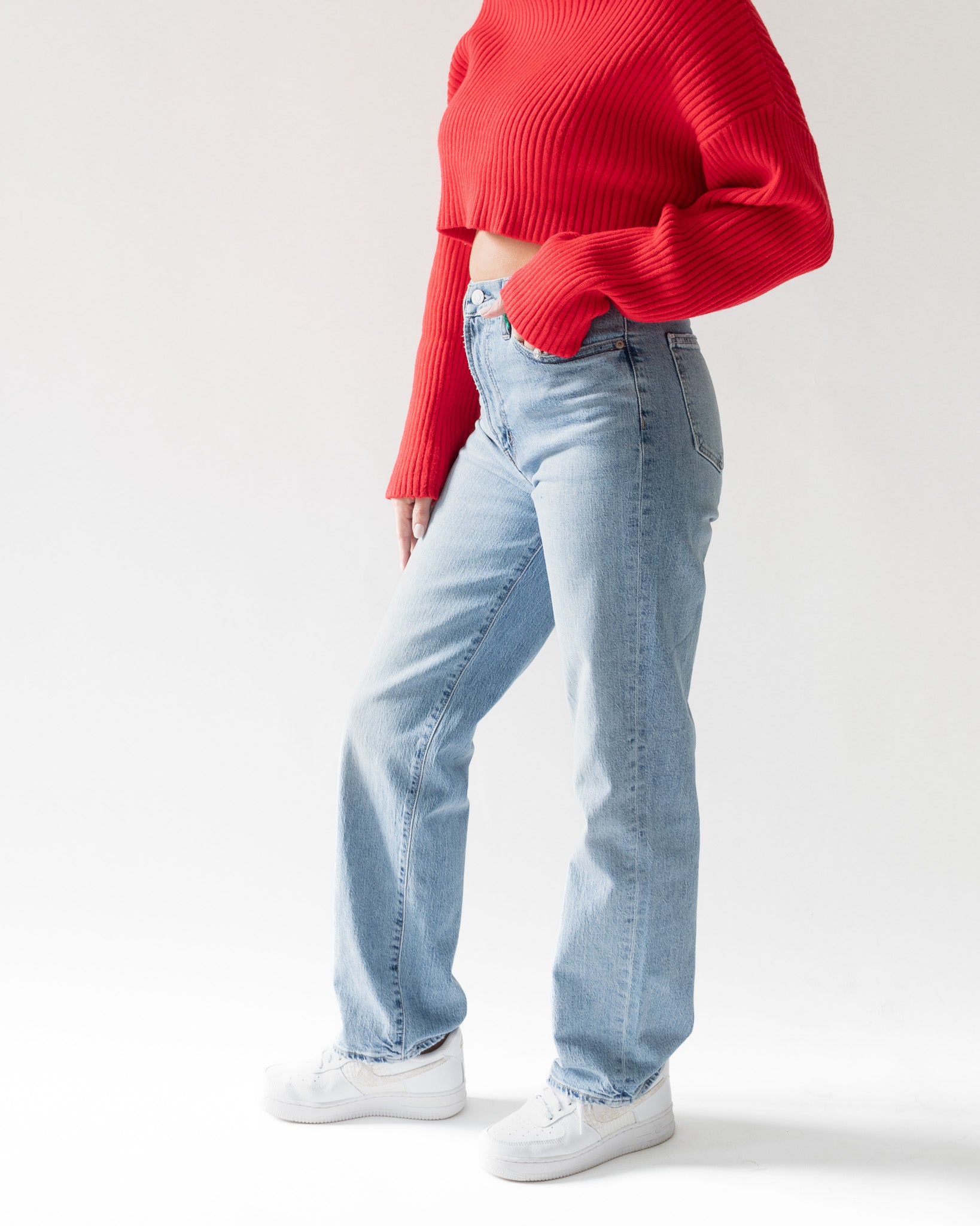 Cassie Super High Rise Straight