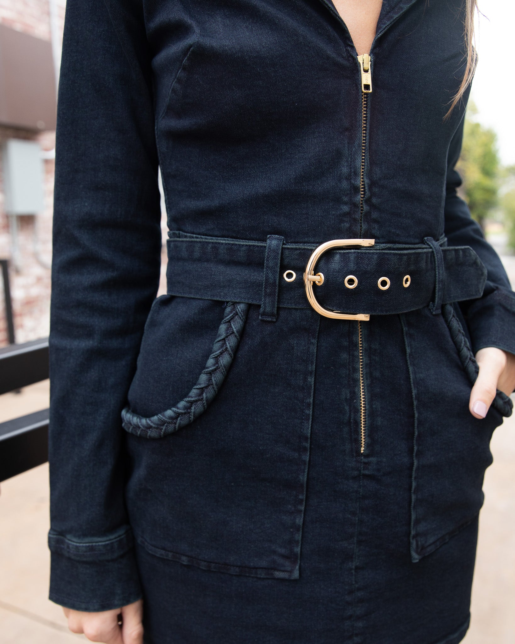 Outlaw Long Sleeve Dress