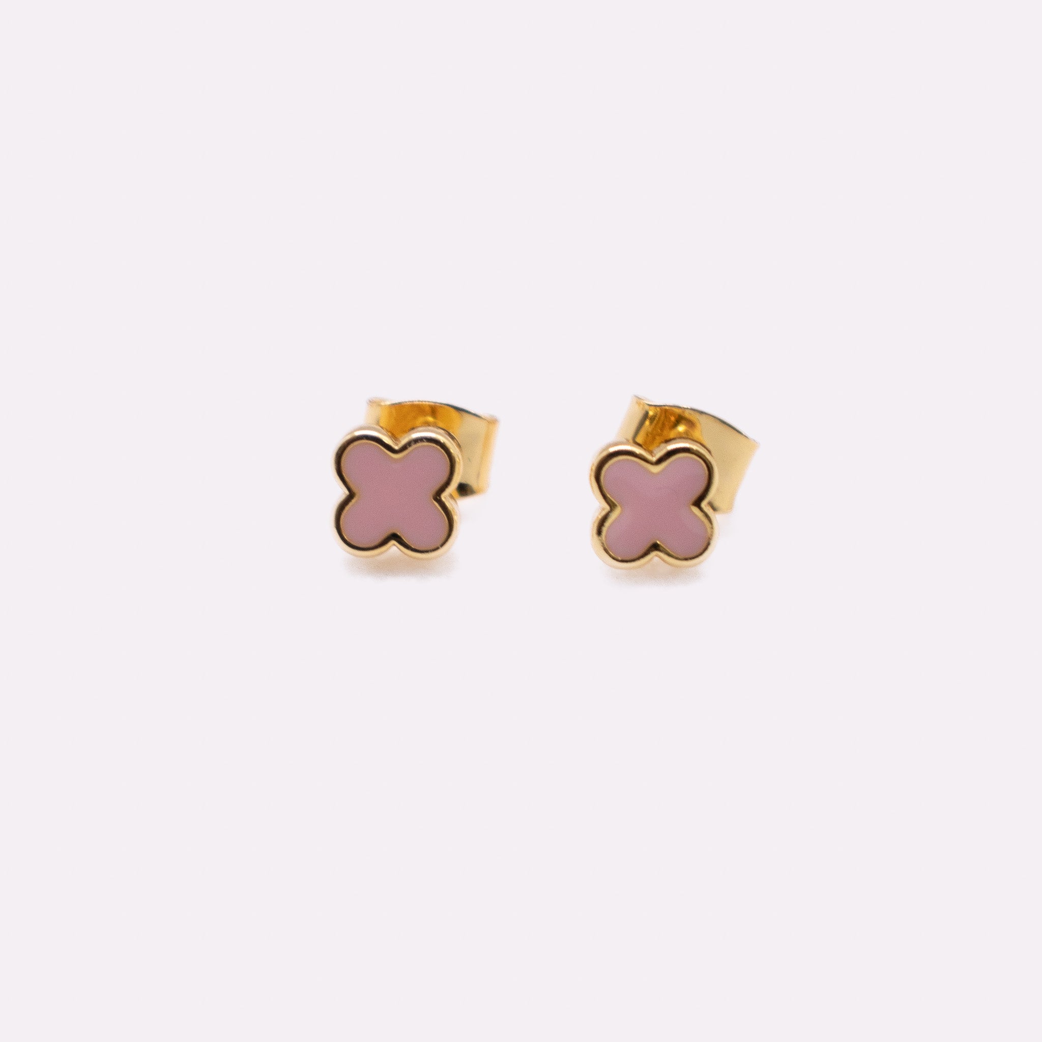 Mini Clover Stud Earring