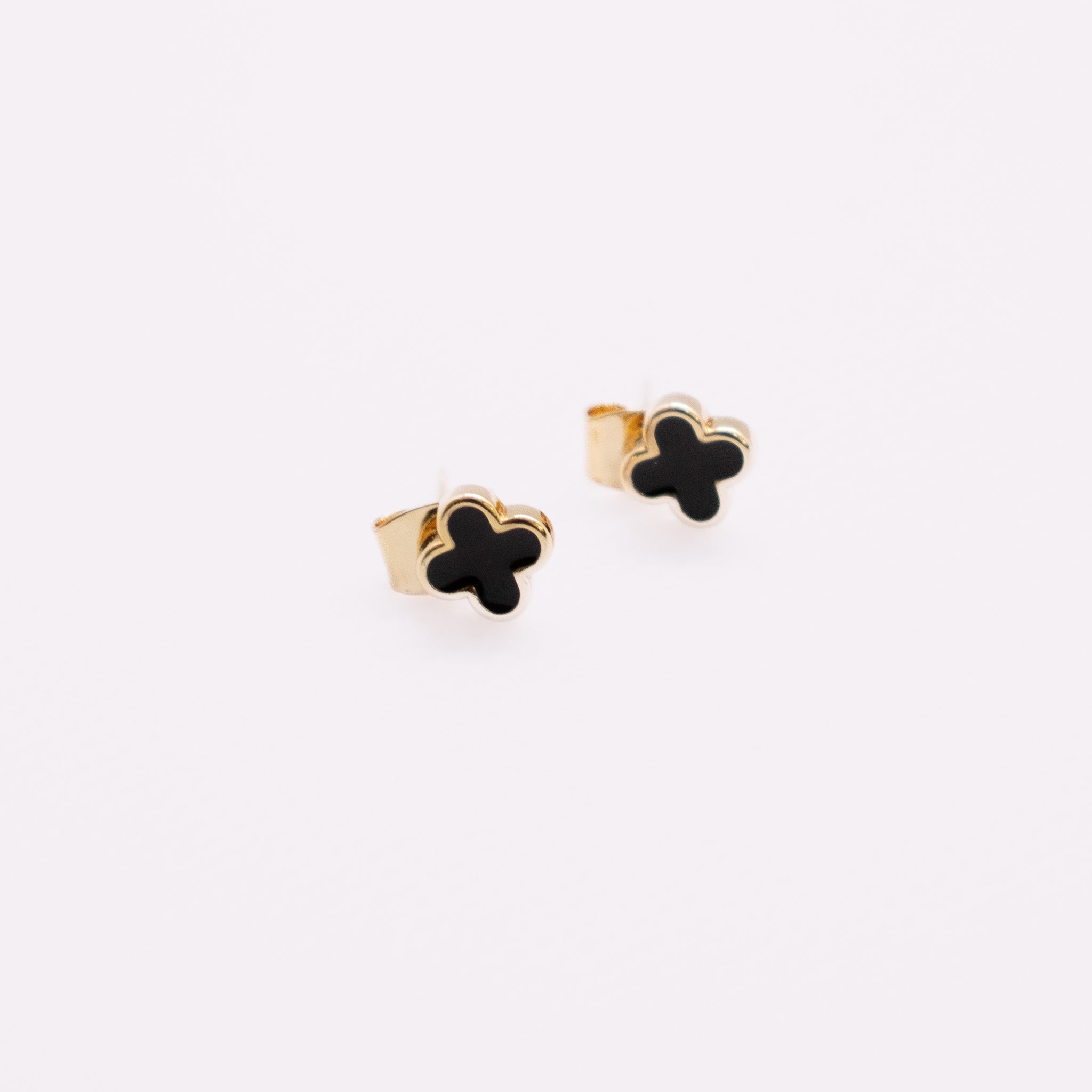 Mini Clover Stud Earring