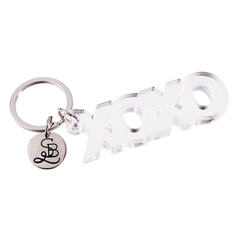 XOXO Acrylic Keychain
