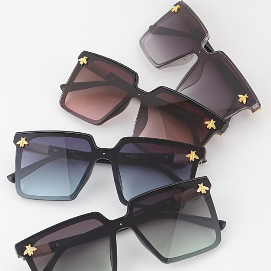 Bee Square Sunglasses
