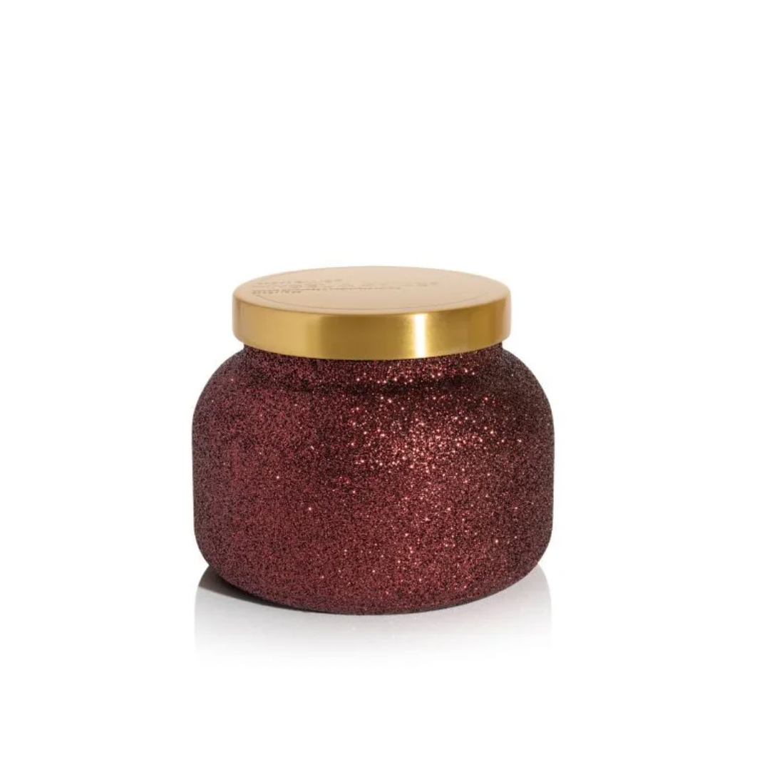 Capri Blue Tinsel & Spice Glimmer Candle