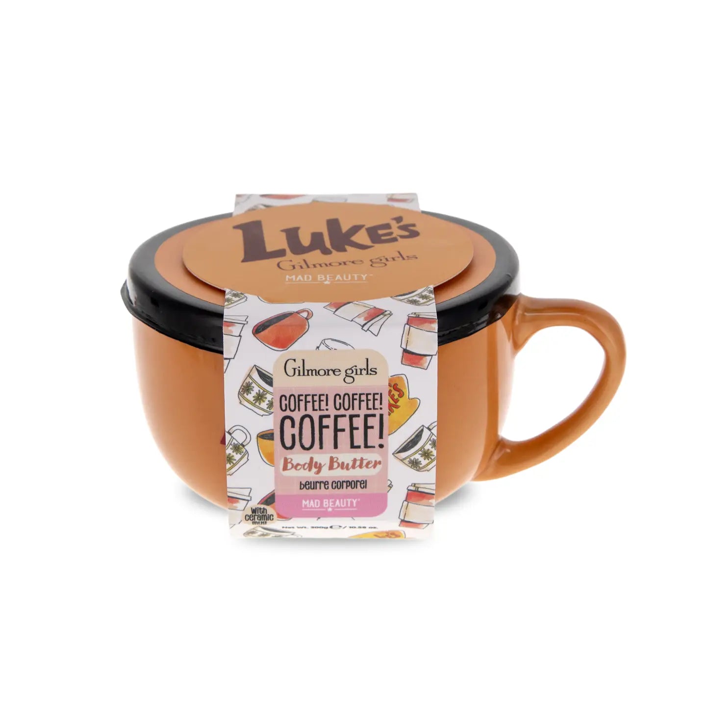 gilmore girls theme body butter in. Luke's Coffee reusable coffee cup