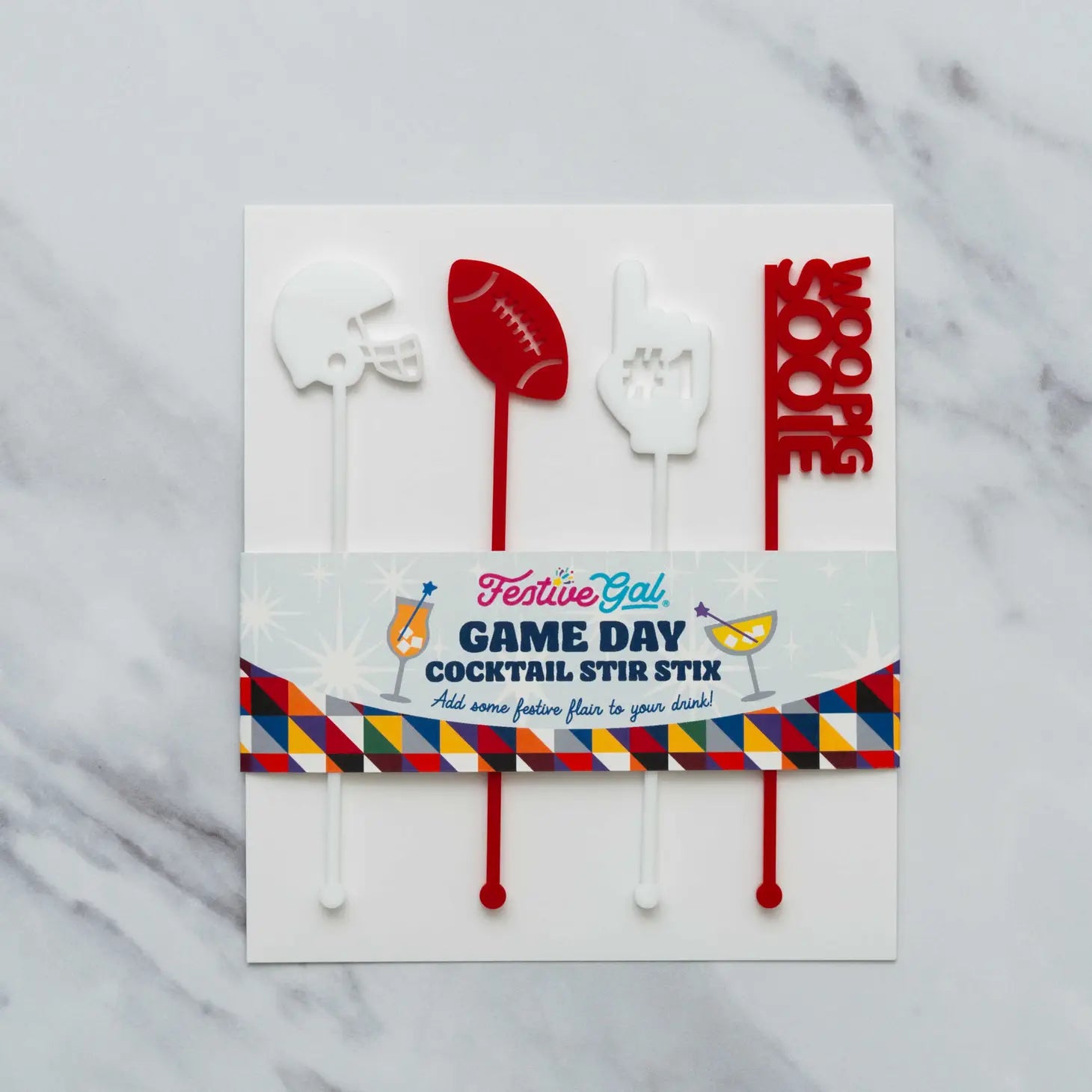 Gameday Stir Sticks - Arkansas