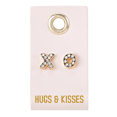 Leather Tag Earrings