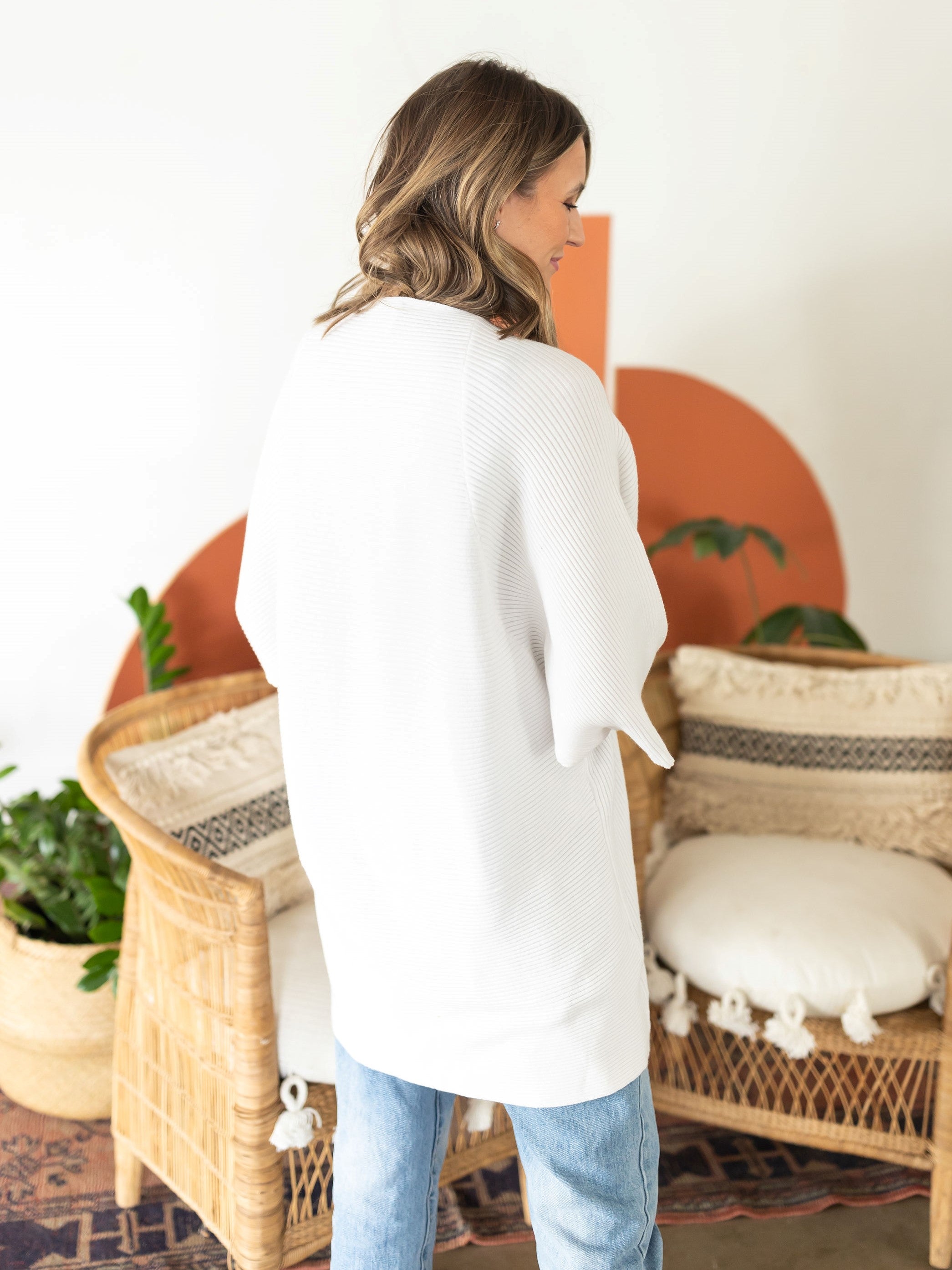 Miko Cardigan - White