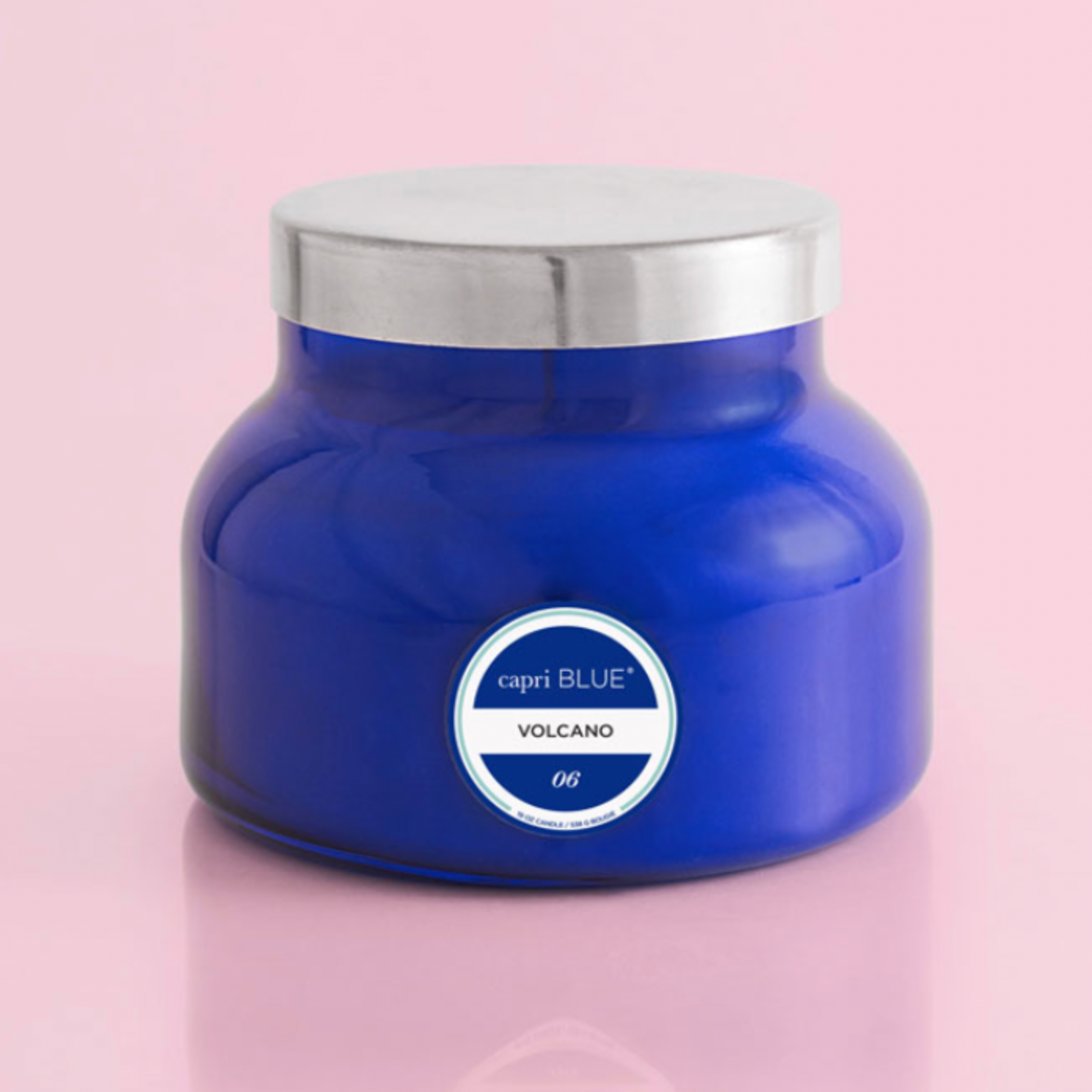 Capri Blue Volcano Candle - Blue