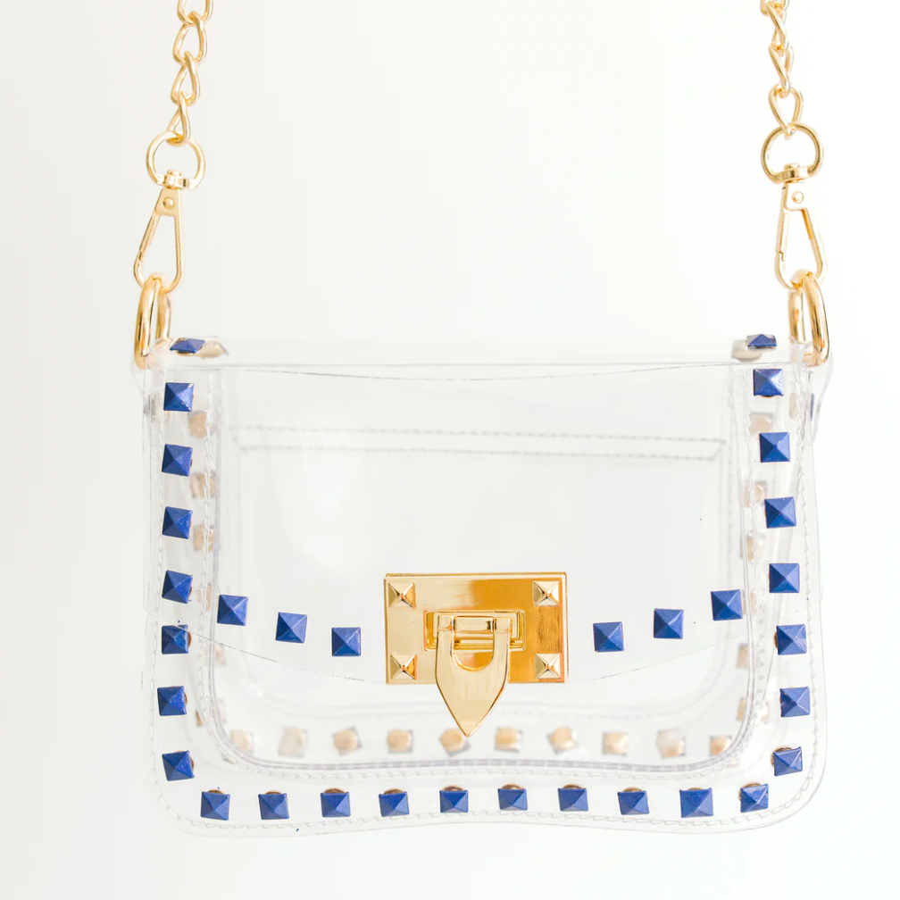 Clear Crossbody Bag - Gold Hardware