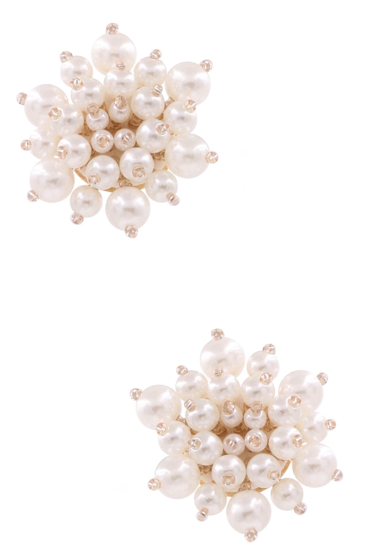 Pearl Cluster Earring