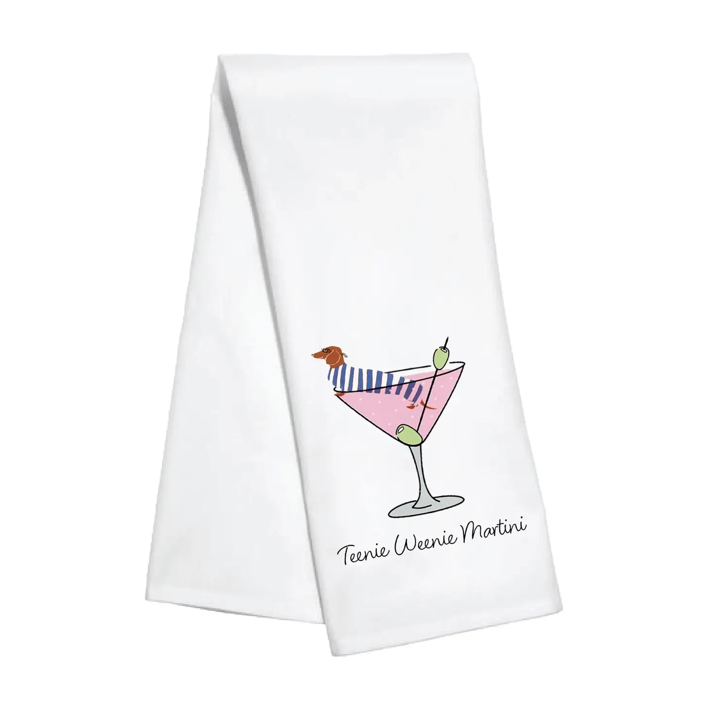 Teenie Weenie Martini Tea Towel