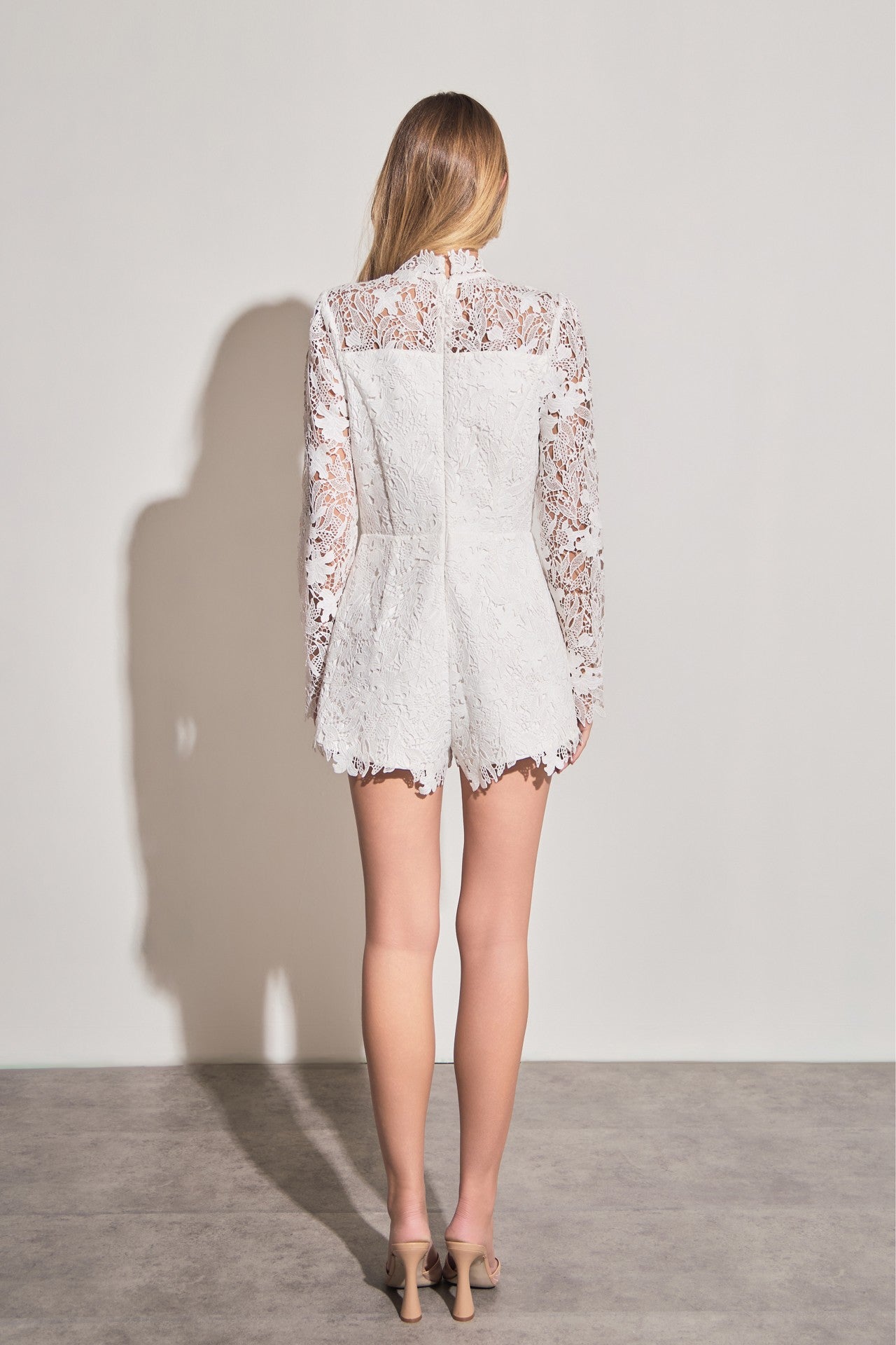 Endless Rose High Neck Lace Romper – MAC Collection
