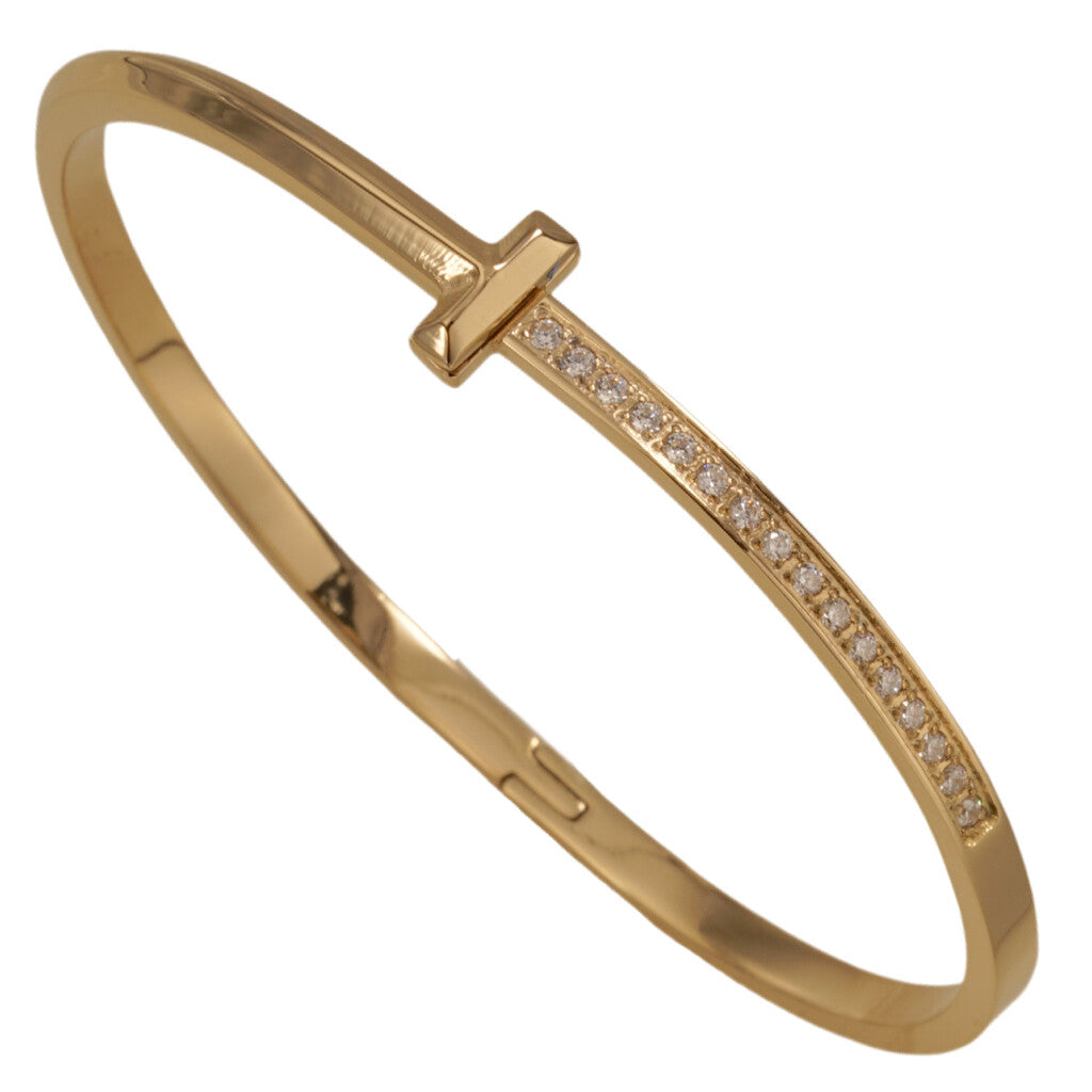 Gold CZ T Bracelet