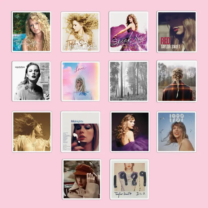 Taylor Swift Album Cover Vinyl Sticker