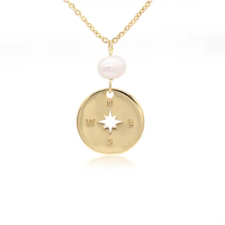 Pearl Northstar Necklace