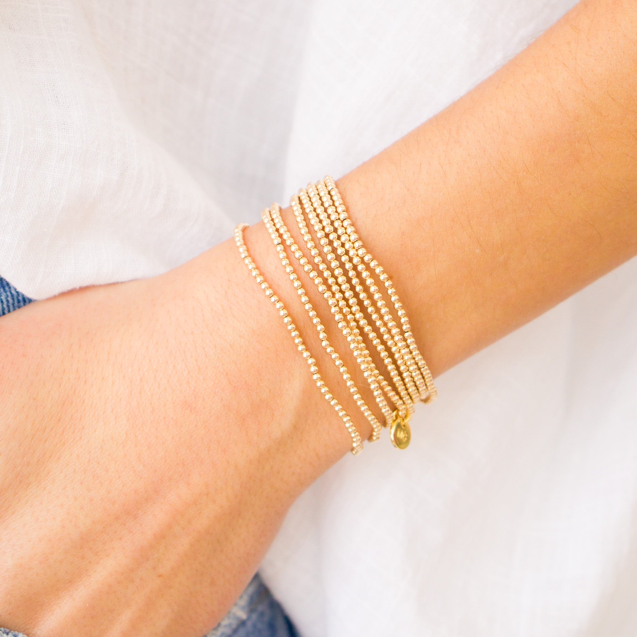 Stacked By MAC Gold Filled Bracelet - 2MM