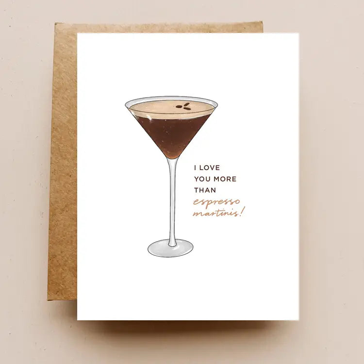 Espresso Martini Card