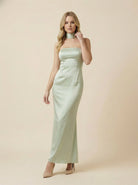 long silky dress