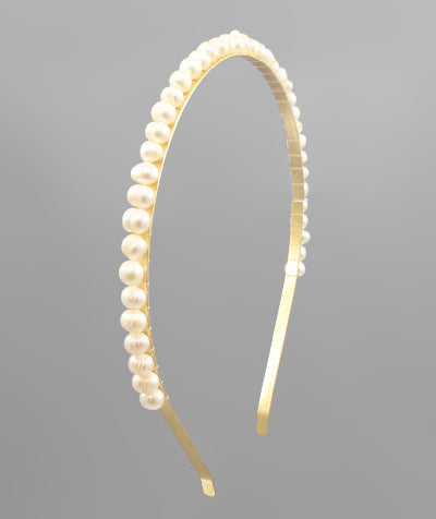 Freshwater Pearl Headband