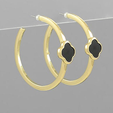 Black Clover Accent Hoops