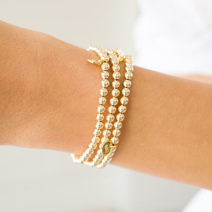 Stacked By MAC Gold Filled Bracelet - 4MM