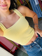 yellow tank
