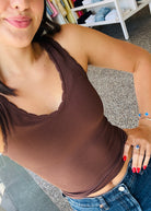 brown tank