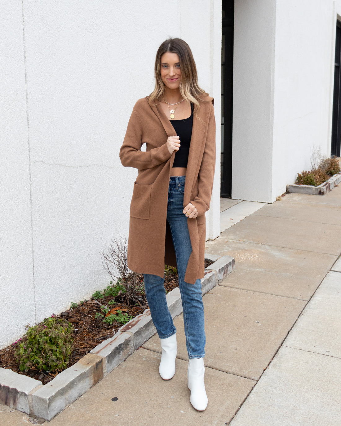 Ryan Camel Cardigan